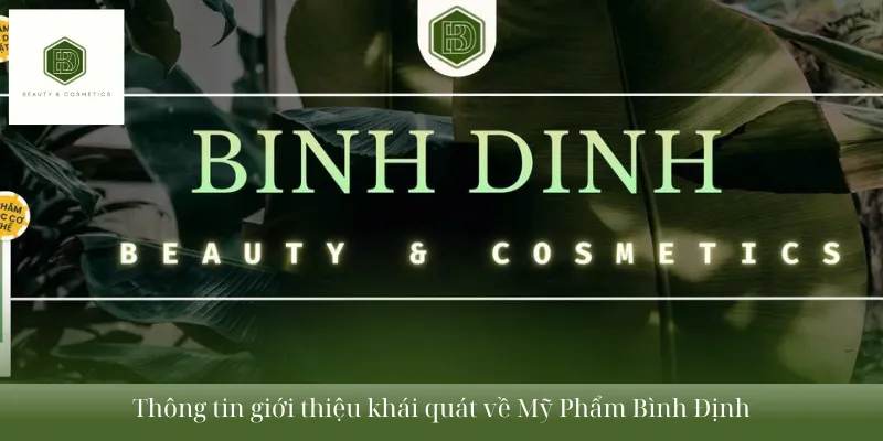 Thông tin giới thiệu khái quát về Mỹ Phẩm Bình Định